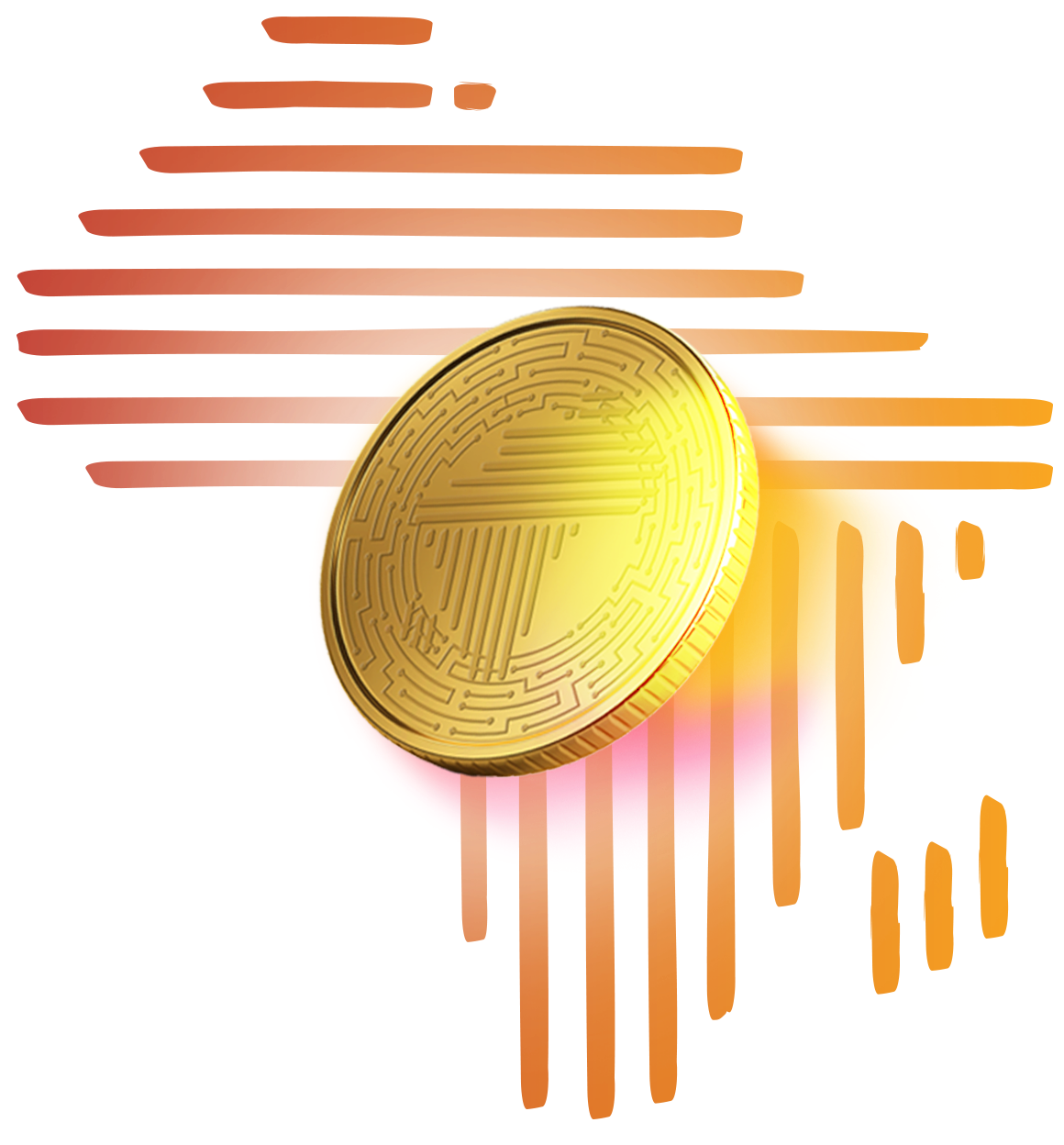 Illustration of Ubuntu token inside the Africarare digital land